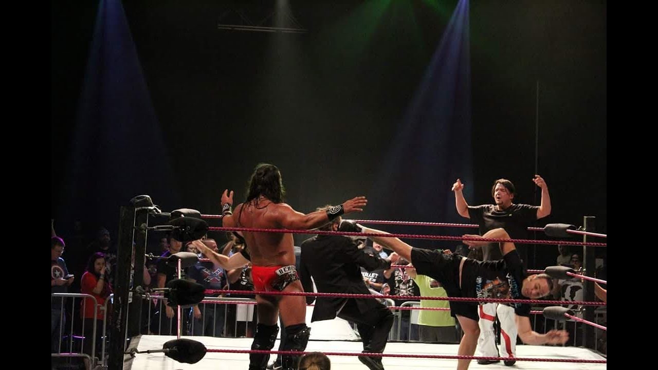 Young Bucks superkick Bill Behrens, +Air Paris Bad Attitude Superstars