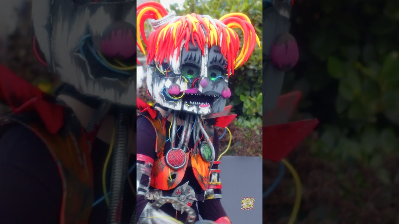 Scrap Baby is TERRIFYING 😱 FNAF Cosplay #fivenightsatfreddys #fnaf
