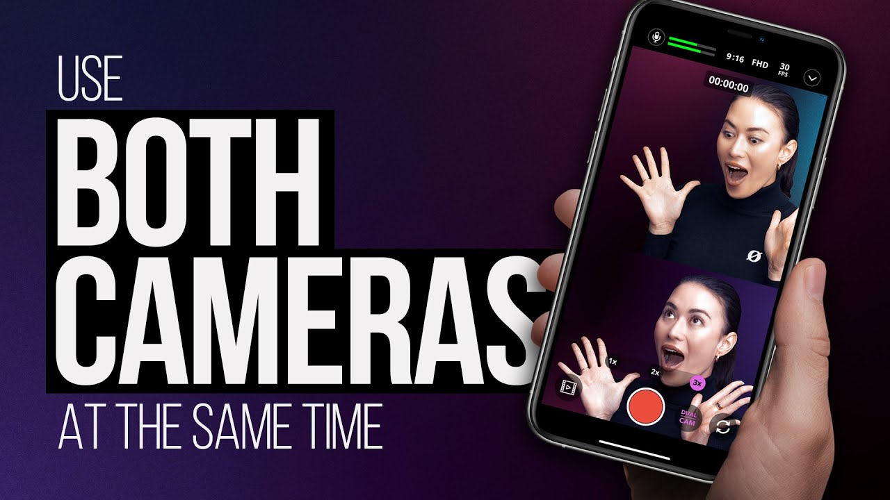 How to Record Both Cameras on Your iPhone at The Same Time YouTube