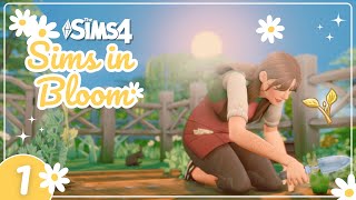 🌱Planting the seeds of a new life! | Let's play The Sims 4 | Sims in Bloom Legacy Challenge🌼