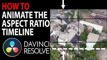 HOW TO: Animate the Viewing Aspect Ratio Timeline (Peter McKinnon) | Davinci Resolve 15 & 14