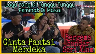 Peminat ditarik ke atas pentas..Nak tahu siapa,tengok sampai habis..Cinta Pantai Merdeka// Jinbara