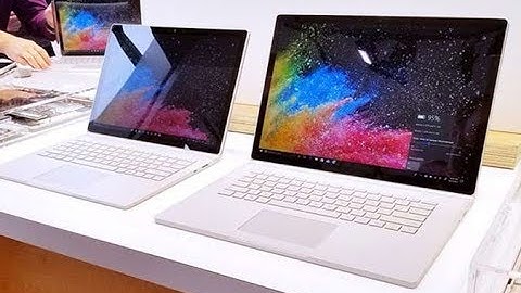 Surface Book 2 Hands-on: Microsoft