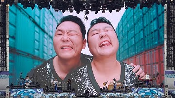 싸이 흠뻑쇼 오프닝 (with 이수지)+ 챔피언 4K 직캠 @250628 PSY 흠뻑쇼 인천