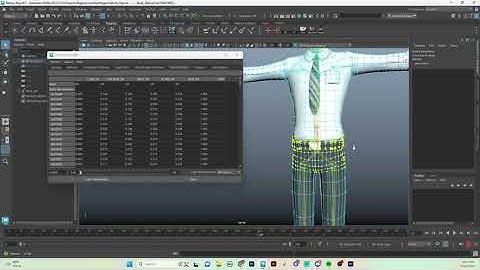 Foundation in Rigging: Lesson 6: Smooth Binding and Skin Weights Cleanup