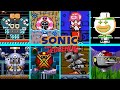 Sonic 1, 2, 3&K All Bosses REMADE in Super Mario Maker 2