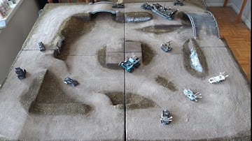 How to build a modular wargaming Table for Gaslands
