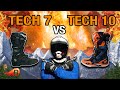 Alpinestars tech 7 contre alpinestars tech 10   bottes de motocross denduro daventure 