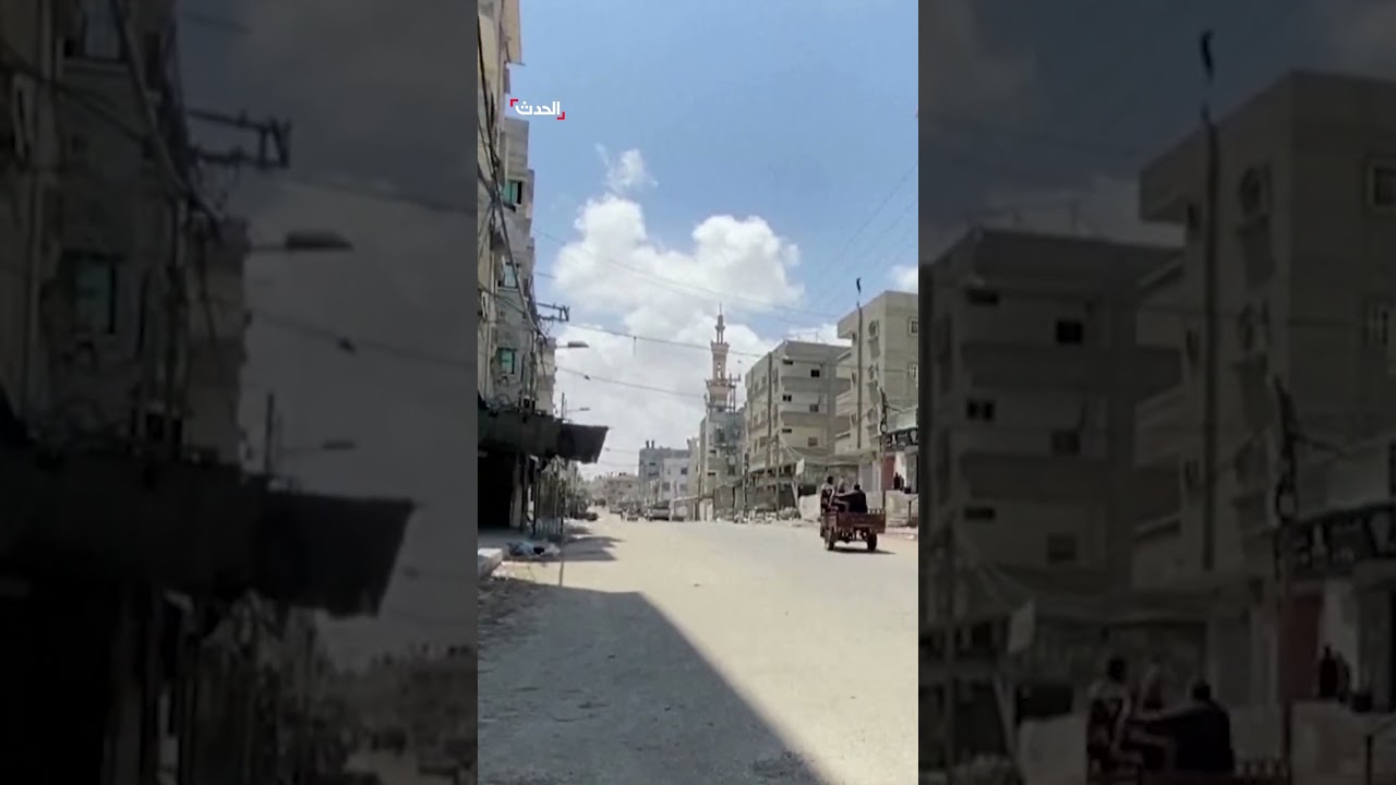 مشاهد لـ #رفح من الداخل بعد الهجوم الإسرائيلي.. مدينة أشباح