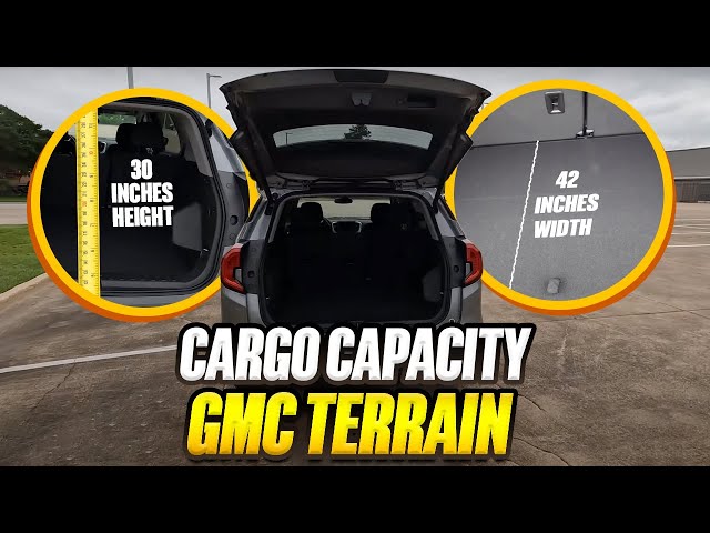 2023 Gmc Terrain True Cargo Capacity