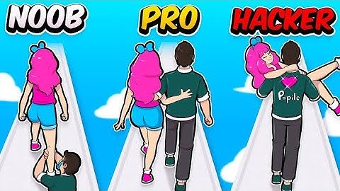 Noob vs Pro vs Hacker - Bestie Breakup Video