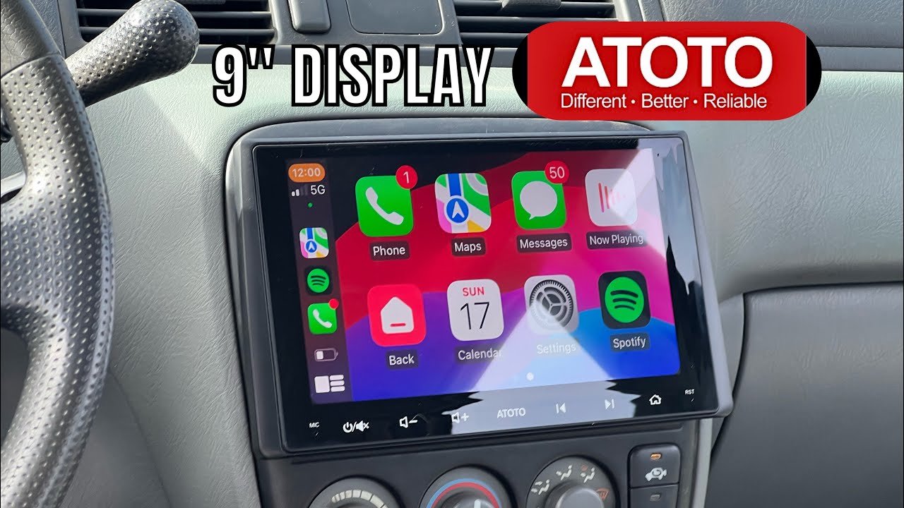 Honda CRV RD1 оснащен 9-дюймовым дисплеем и стереосистемой ATOTO S8MS