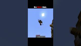 bro saved our hardcore world #usa #minecraft