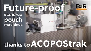 Compact, versatile and efficient pouch packaging with IMA Ilapak – automated by B\&R