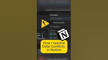 How I detect date conflicts between my Tasks and Projects in Notion