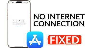 How To Fix No Internet Connection In App Store On iPhone