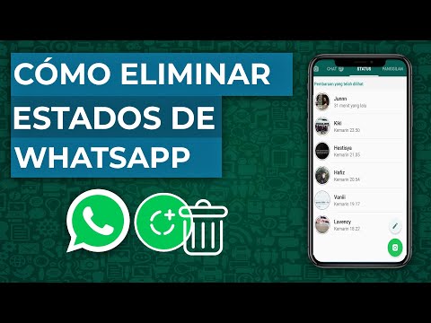 Cómo ELIMINAR los Estados de WhatsApp con cualquier Móvil Android o iPhone