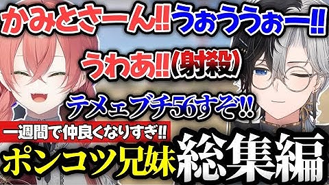 【総集編】一週間で仲良くなりすぎたポンコツ兄弟カミトとアカリww【VCRRUST/切り抜き】【猫麦とろろ/かんせる/神成きゅぴ/獅子堂あかり/けんき/夜よいち/ファン太/天帝フォルテ】