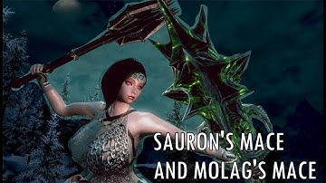 LORD OF THE RINGS WEAPONS MOD - TES V: Skyrim Mod reviews