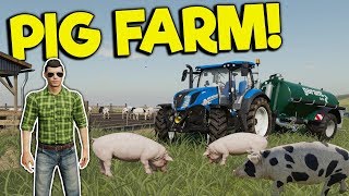 Bad Farmers Buy & Build A PIG FARM In Multiplayer! - Farming Simulator Multiplayer 19 Gameplay screenshot 4