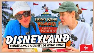 Conhecemos A DISNEY de HONG KONG! | VLOG DA ÁSIA #2