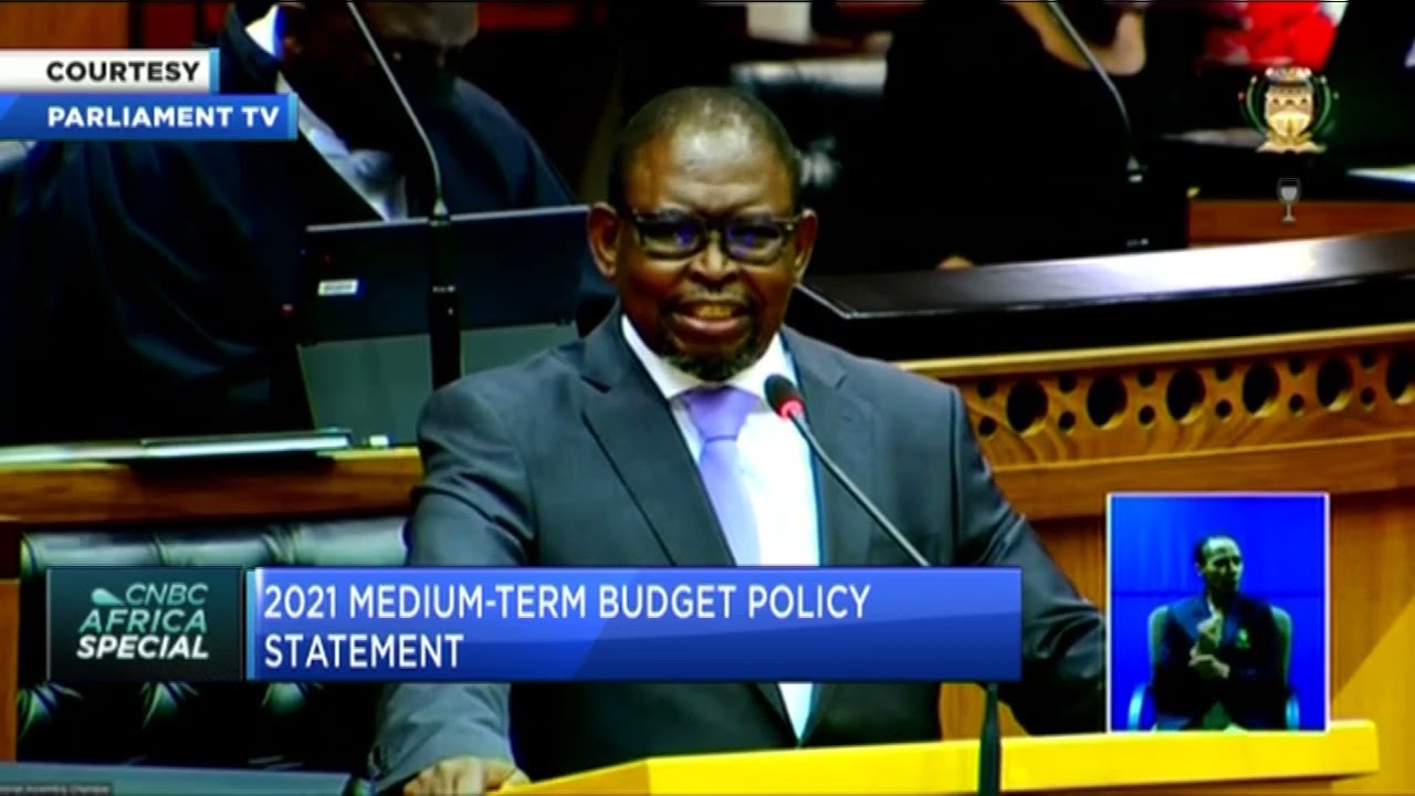 SA Finance Minister Enoch Godongwana Delivers His First Medium Term 