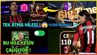 Efootball 2026 Mobi̇le Bi̇g Ti̇me 110 İbrahi̇movi̇c Çikarma Takti̇ği̇ %100 Kanit %100 Bansiz