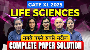 GATE XL 2025 Answer Key | GATE XL 2025 Paper Discussion | Complete Paper Analysis