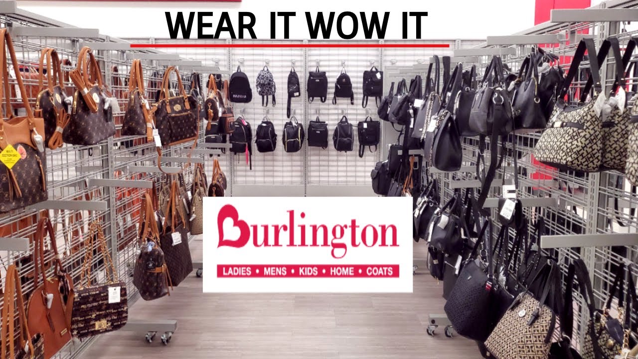 BURLINGTON DESIGNER HANDBAGS [BAGS SHOPPING 2020] - YouTube