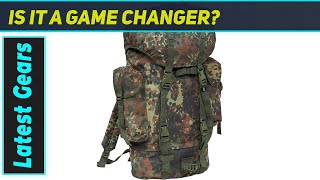 Brandit Combat Backpack: The Ultimate Flecktarn Camo Pack