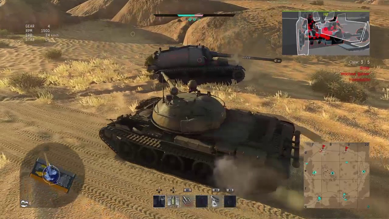 T62 gameplay warthunder & New ERA chats 1.71