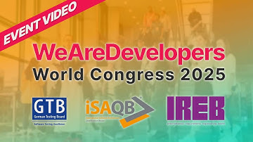WeAreDevelopers World Congress 2025 - Event Video