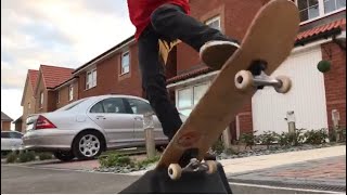 Mini kicker skate sesh