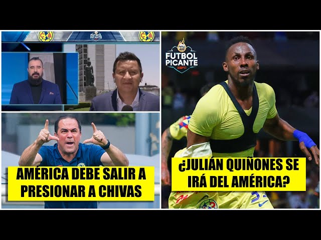 AMÉRICA recibe oferta JUGOSA por JULIÁN QUIÑONES. Decisión se tomará tras LIGUILLA | Futbol Picante