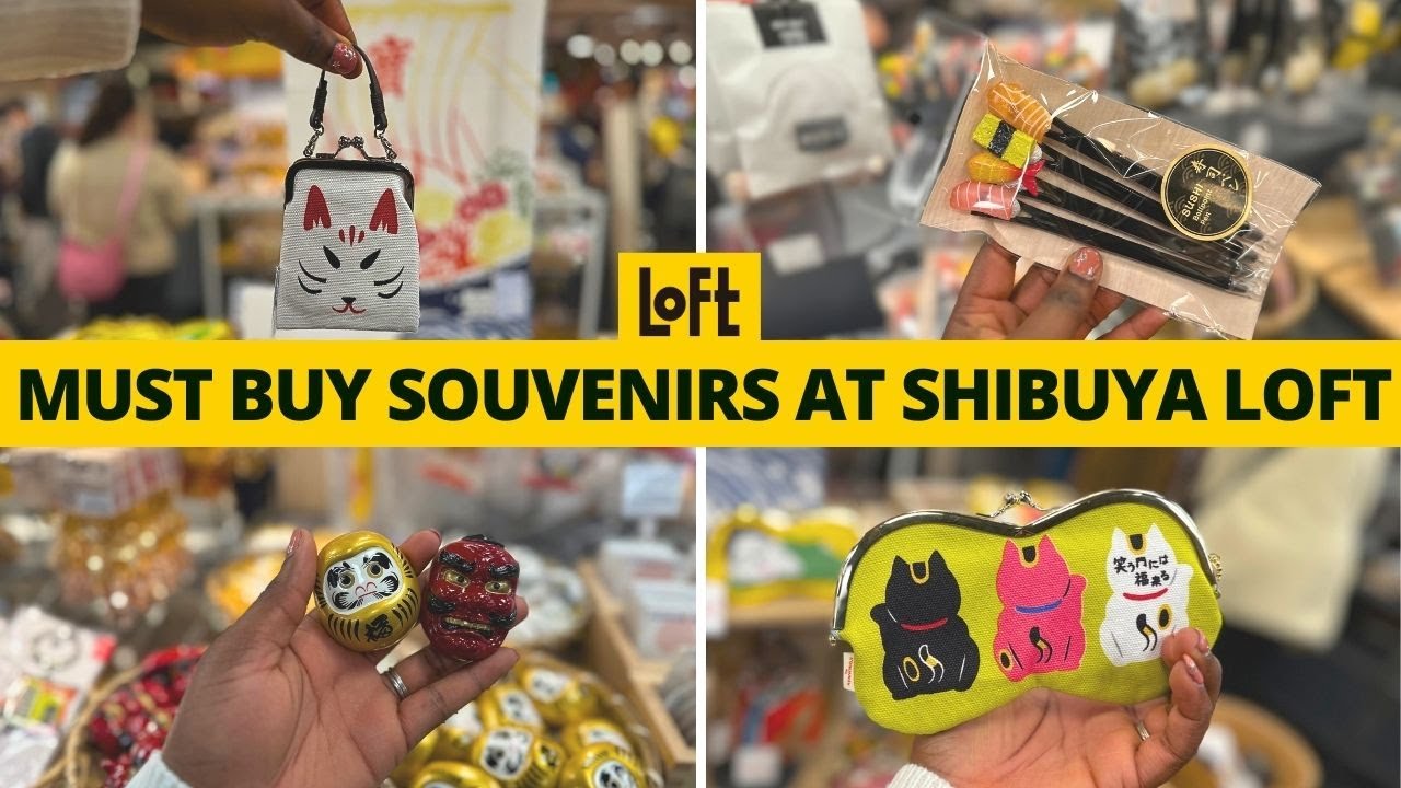 MUST Buy Japan Souvenirs at Shibuya LOFT |  AUTHENTIC Japan Souvenir Shopping Goods - Shopping Guide