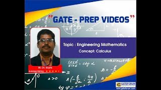 Local, Maxima and Minima I Calculus I Engineering Mathematics I GATE