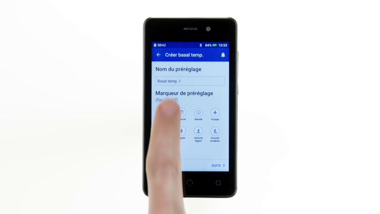 Formation pompe à insuline Omnipod DASH®–Configurer/utiliser préréglages de débit basal temporaire
