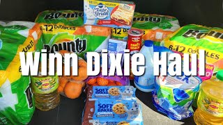 Winn Dixie Couponing Haul| Deals Start 10/5| Winn Dixie Wednesday