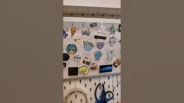 A fun way to display enamel pins