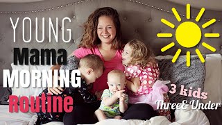 Young Mom Morning Routine 2019 Routine With Toddlers & Baby