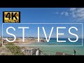 St ives cornwall  united kingdom 1 hour walking tour in 4k