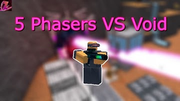 Can 5 Phasers Defeat Void? | Roblox Tower Battles
