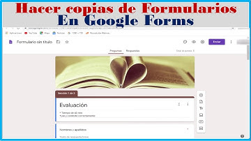Como Hacer una copia de un formularios en Google Forms