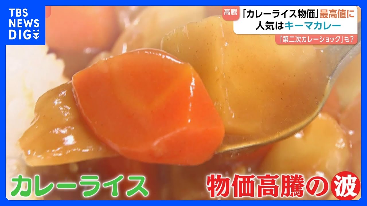 異常だなと思いますね…」第二次カレーショック？ カレーライス物価が