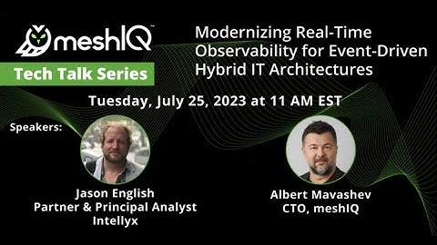 TechTalk: Modernizing Real-Time Observability for Event-Driven Hybrid IT Architectures