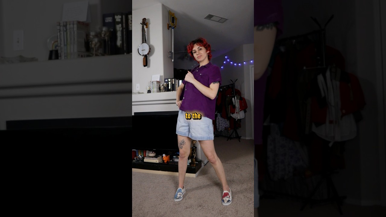 🌈💜 CUSTOM Arcane shoes?! 💜💜 #grwm #outfitideas #lgbt