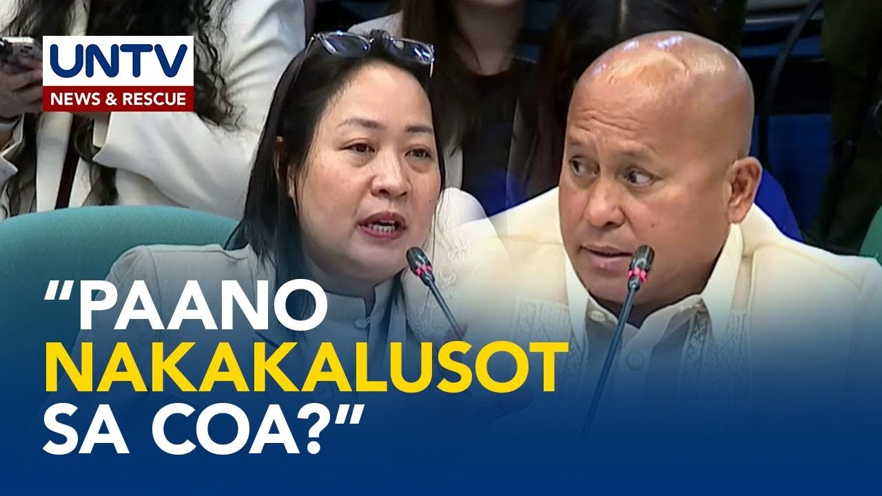 Sen. dela Rosa questioned the integrity of the COA’s post-audit of flood control projects.