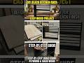 Space Saving Kitchen Rack DIY | Easy Wood Project for Beginners #shorts
