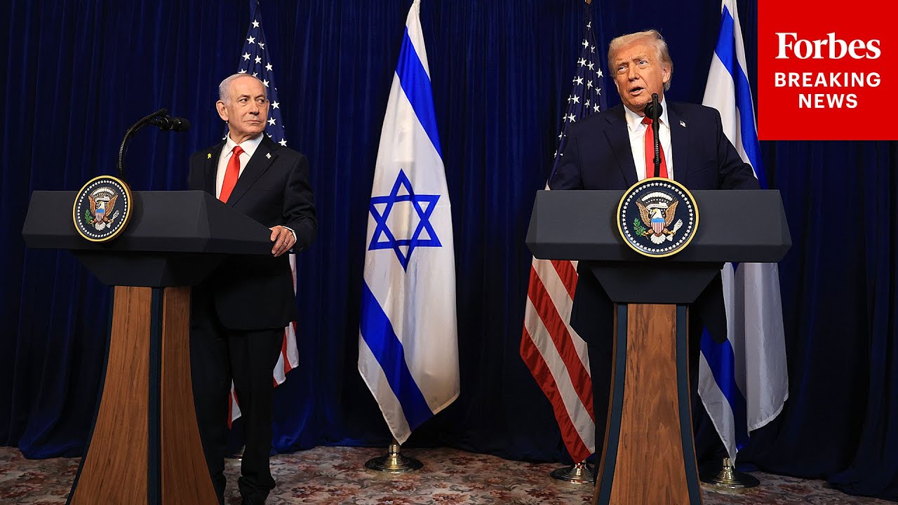 ICYMI: Trump And Netanyahu Hold Press Briefing At Mar-A-Lago