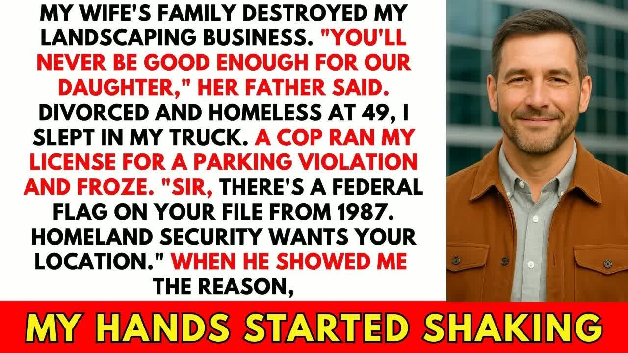 Homeless at 49, Then a Cop Said 'Homeland Security Wants Your Location' - The Flag from 1987